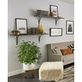 thumbnail image 5 of Closetmaid 143000 Premium 48"W Solid Wood Wall Mount Display Decor Shelf - Brown, 5 of 5