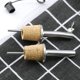 thumbnail image 5 of Tapón de corcho para botella de aceite de acero inoxidable, tapón de vino con tubo pequeño de cerámica y vidrio a juego, se puede hacer, 5 of 6