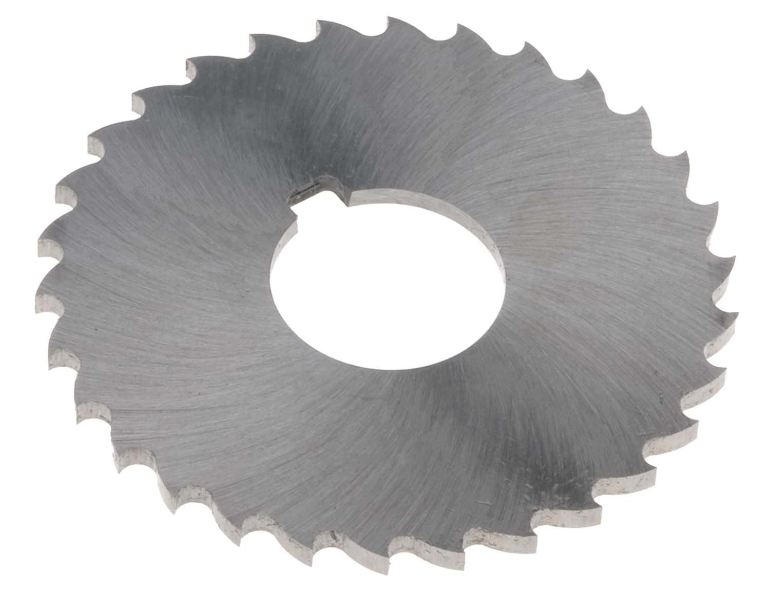 4" OD X 1/16" Thick X 1" ID Plain Slitting Saw, High Speed Steel