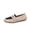 Apricot Black, variant on Women's Slip-On Loafers - Comfortable Work Flats for Dressy Casual & Walking
