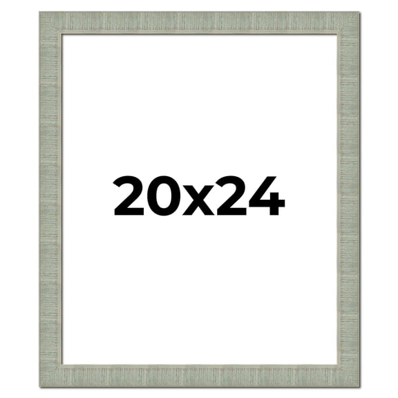 20x24 Frame Green Desert Pear Solid Wood Picture Frame | 1.625 Inch Moulding Width | Interior Frame