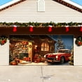 thumbnail image 3 of Garage Banner Holiday Decorations Festive Decoration Polyester Material Weather Resistant Easy Installation Eye Catching Design for Seasonal Celebrations Family Gatherings Outdoor Indoor, 3 of 5
