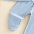 thumbnail image 5 of TOWED22 Toddler Baby Boy Clothing Sets Solid Color Long Sleeve Tops and Pants Kids 2pcs Outfits(Blazer,5-6 Y), 5 of 7
