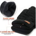 thumbnail image 4 of Guantes de invierno para hombre, guantes de punto cálidos al tacto, guantes térmicos con forro de lana para hombres y mujeres kaili Sencillez, 4 of 5