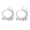 thumbnail image 1 of 2Pcs Folding Bicycle Seat Pipe Clamp with Quick Release Lever on Behalf is Suitable Sp8 Pipe Clamp with 40.8mm, 1 of 5