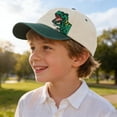 thumbnail image 2 of Staki Toddler Hats Toddler Boys Baby Girls Baseball Hats Kids Boy Caps Toddler Sun Hats for Summer Adjustable Size for Kids Khaki,3-8 Years, 2 of 8