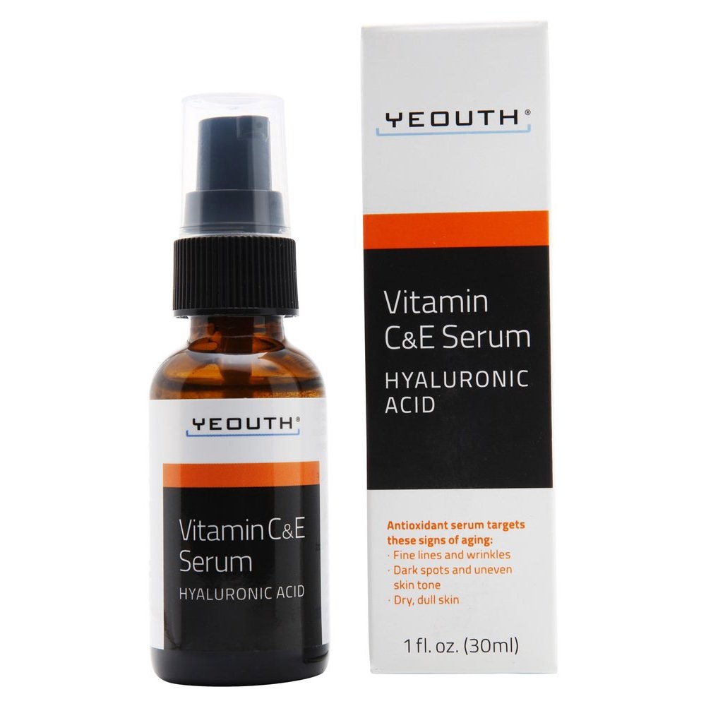 YEOUTH Yeouth Vitamin C & E Serum with Hyaluronic Acid 1 fl. oz