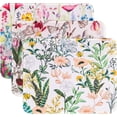 thumbnail image 1 of 3 Pack Small Mouse pad Beautiful Flowers Plants Mouse Pads for Wireless Mouse Office Computer Mousepad for Desk Mat Laptop with Non-Slip Rubber Base(Flower), 1 of 7