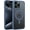 Blue, variant on for iPhone 15 Pro Max Case, [Compatible with Magafe]  Shockproof Translucent Matte Slim Fit Protective Women Men Girls Boys Phone Case Cover for iPhone 15 Pro Max 6.7", Black