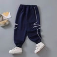 thumbnail image 2 of Toddler Kids Boys Sweatpants Wide Leg Sweatpants Sweatpants with Side Pockets for 6M-10T Kids Boys Athletic Pants Fall Winter Clothes Kids Sweatpants Size 2-3 Years, 2 of 4