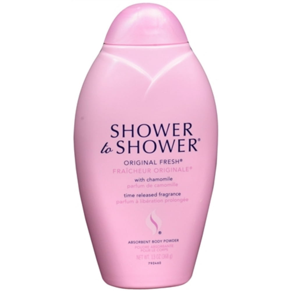 shower to shower absorbent body powder original fresh 13 oz