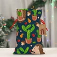 thumbnail image 5 of Kdxio Cute Hedgehogs Cactus Blue Christmas Gift Bags, Birthday gift bags Xmas Presents Bags Holiday Gift Bags for Christmas Gifts, Weddings and Birthday-Small, 5 of 9