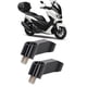 thumbnail image 5 of Extensores De Espejo Para Motocicleta, 1 Par De 0,39 Pulgadas, Herramienta De Extensión De Espejo Para Motocicleta, Soporte De Montaje De Espejo De aleación De Aluminio Para, 5 of 7