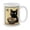 Cat Eating Ramen, variant on WIRESTER 11 Oz Ceramic Tea Cup Coffee Mug, White Rustic Wood-Look Anchor