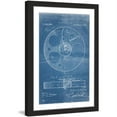 thumbnail image 2 of "Film Reel 1915 Blueprint" Framed Painting Print, 2 of 4