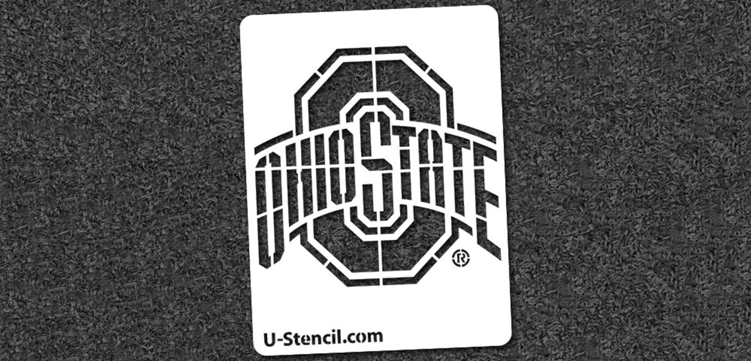 NCAA Ohio State Buckeyes Collegiate 'Ohio State' Mini Stencil Kit ...