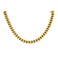 thumbnail image 3 of Xihbxyly Collar de Titanio, Diseño de Cadena Cubana Personalizada, Elegante Accesorio para Hombre, Regalo Único para El Día Del Padre, Estilo Atemporal, Ideal para Cualquier Ocasión, Duradero y Resis, 3 of 4