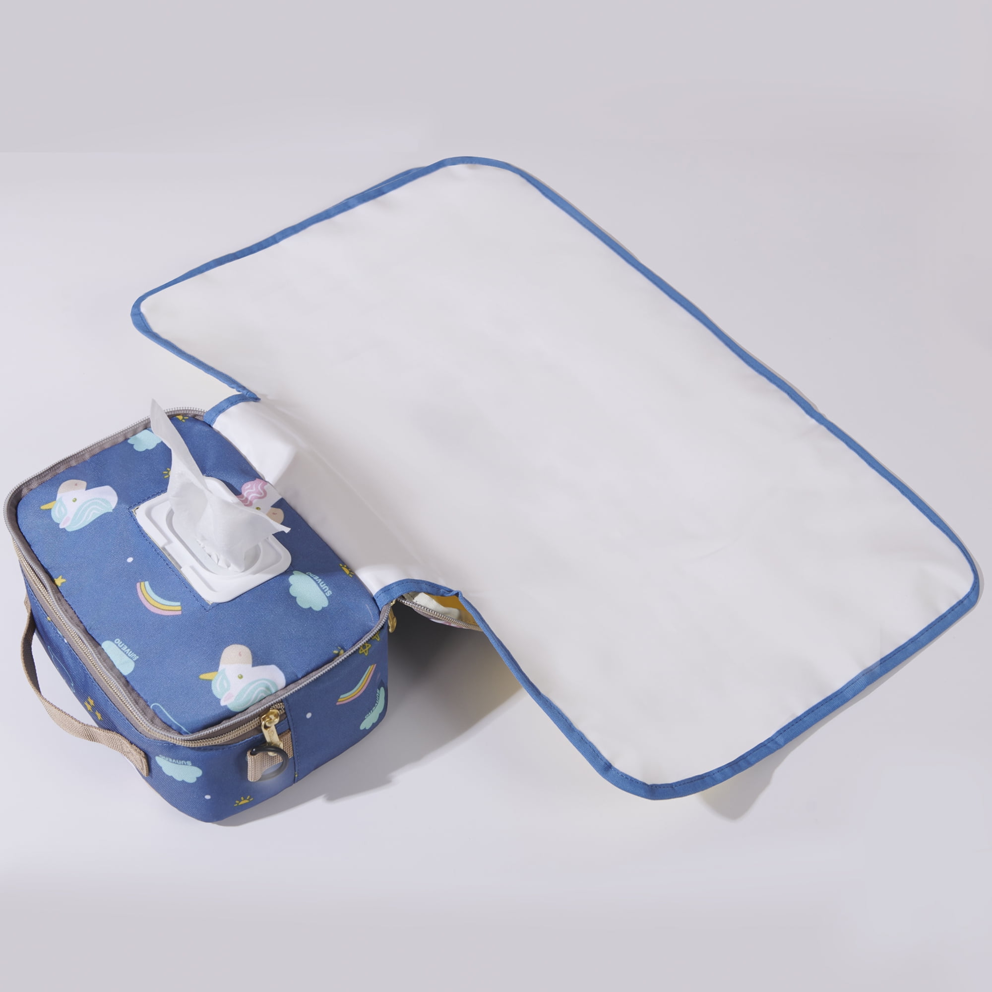 Sunveno Diaper Bag with Water-Resistant, Portable Changing Pad, 1 Count