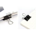 thumbnail image 3 of 32mm Black Metal Medium Paper Clips Medium Binders and Paper Clips 25mm, 3 of 5