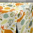 thumbnail image 4 of Woodsy Dog Crate Cover, Floral Botanical Details and Animal Squirrel Fox Hedgehog Berries Leaves, Easy to Use Pet Kennel Cover Small Dogs Puppies Kittens, 7 Sizes, Multicolor, by Ambesonne, 4 of 6