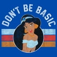 thumbnail image 2 of Boy's Aladdin Jasmine Don't Be Basic  Graphic Tee Royal Blue X Large, 2 of 5