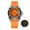 AD2089 Orange rubber belt, variant on Men's Watch, Analog Quartz Watch, Professional Dive Watch 200M Waterproof, 316L Stainless Steel, Ceramic Bezel, Luminous, Orange