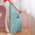 thumbnail image 1 of Fridja Clearance Household Stackable Recycling Trash Can Suitable for Kitchen Bathroom and Office with Wet and Dry Separation Large Capacity and Modern Design, 1 of 5