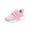 Pink, variant on QTSHPN Girls Sneakers Kids Light up Padded Casual Sport Shoes Comfortable Everyday Play Footwear Big Kids Sneaker