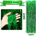 thumbnail image 5 of EcoNesxp Décoration de Fête d'Halloween Ensemble de Mariage Rideau à Franges Vert, 5 of 5