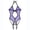 Purple, variant on Bodysuits for Women Strap Detail One Piece Bodywear with Cutout Look for Layering Bodysuit