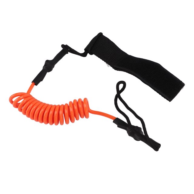 QIILU Kayak Oar Safety Rope, TPU Paddle Board Surfboard Leash For Oars Lovers
