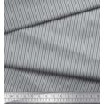 thumbnail image 3 of Soimoi Polyester Crepe Fabric Dotted Stripe Small Print Fabric by The Yard 42 Inch Wide, 3 of 3