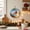Multicolor, variant on Welcome Sign for Front Door, Christmas Flamingo Round Metal Wall Art Wreaths, Winter Coastal Beach Coconut Tree Outdoor Indoor Wall Hanging Sign for Porch Decor Housewarming Gifts 7.9 Inch