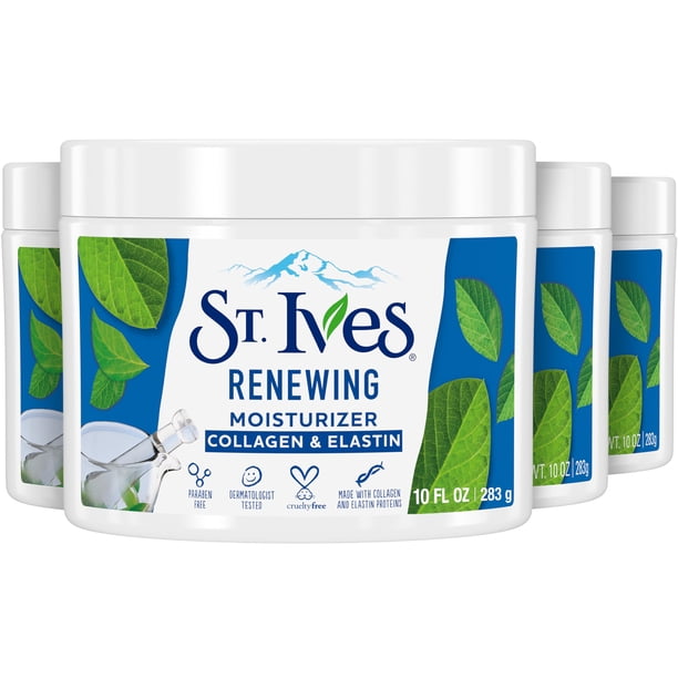 Crema hidratante St. Ives Colágeno elastina 300 ml para piel seca