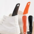 thumbnail image 1 of mtvxesu Long Plastic Shoe Horn with Hangable Design for Easy Use Without Bending, 1-Pack, 1 of 6