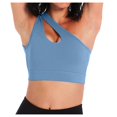 thumbnail image 2 of Women One-Shoulder Plus Size Exercise Shake-proof Yoga Bra Underwear, 2 of 5