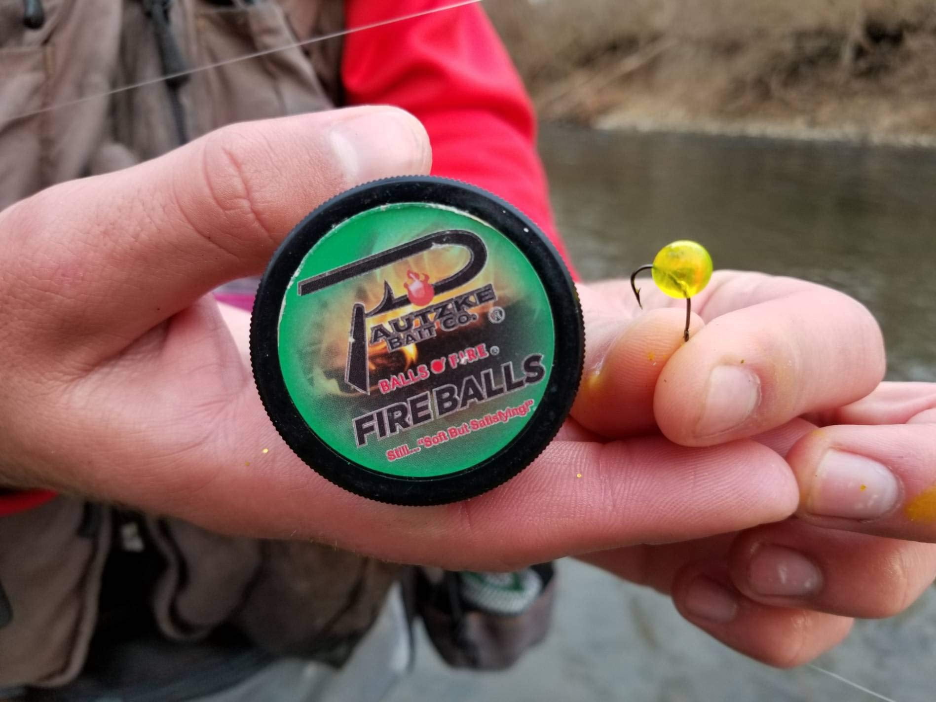 Pautzke Fire Balls Fish Bait – Red 1.65 oz