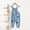 Blue, variant on ATOGUTA Girls Jumpsuits Size 2T-8 Denim Bib Jumpsuit Girls Baggy Jeans Overalls with Side Pockets Blue