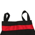 thumbnail image 3 of Delantal Bolsillos Tabard Negro Amarillo Unisex, 3 of 9