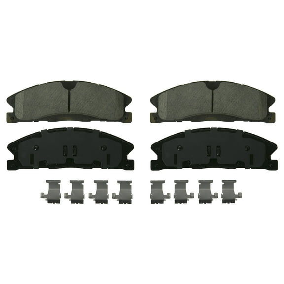 Wagner QuickStop ZD1611B Ceramic Disc Brake Pad Set Fits select: 2016 FORD EXPLORER, 2017-2019 FORD EXPLORER XLT