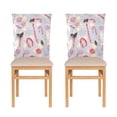 thumbnail image 2 of YAZAOO Chair Covers Set Home Kitchen Holiday Treats Delight Party Decor Seat Back Cover Protector, 2 of 6