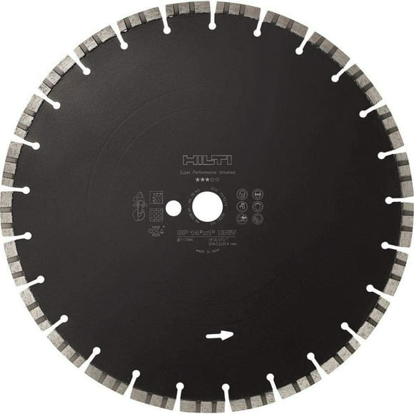 Hilti Disque de Coupe SP 14 in. x 1 in. Universel