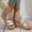 Silver, variant on Viluyesy Womens Gladiator Sandals, Ankle Strap Open Toe Wide Width Summer Strappy Shoes Black