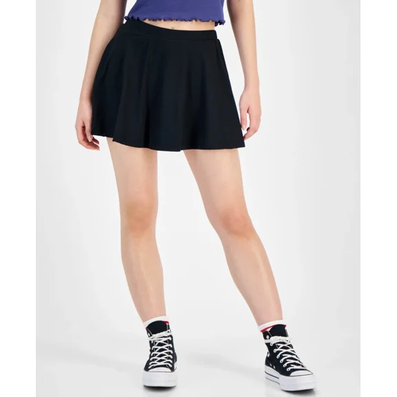 Grayson Threads, the Label Juniors' Pull-on Skort - Black, M