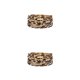 thumbnail image 2 of Pulseras Multi-capas Encanto de cuero sweethay con estampado de leopardo multicolor Beige 2piezas, 2 of 6