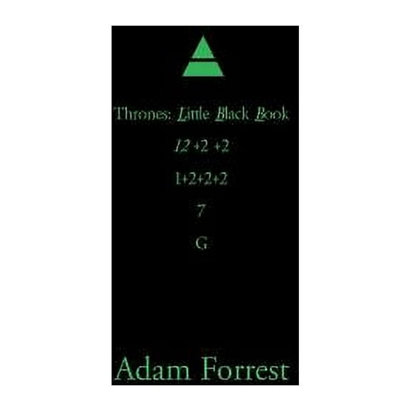 Thrones: Little Black Book (Paperback)