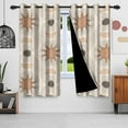 thumbnail image 6 of Pbobriich Mid-Century Blackout Curtains,Modern Abstract Drapes Thermal Insulated Window Curtain for Bedroom 42x108 Inch Set 2 Panels, 6 of 6