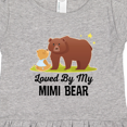 thumbnail image 4 of Inktastic Mimi Bear Loves Me Grandbaby Gift Girls Toddler Dress, 4 of 5