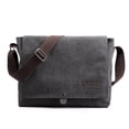 thumbnail image 1 of Bolso bandolera vintage de lona, bolso bandolera de trabajo, bolso informal, multifuncional, ligero, para hombre, 1 of 5