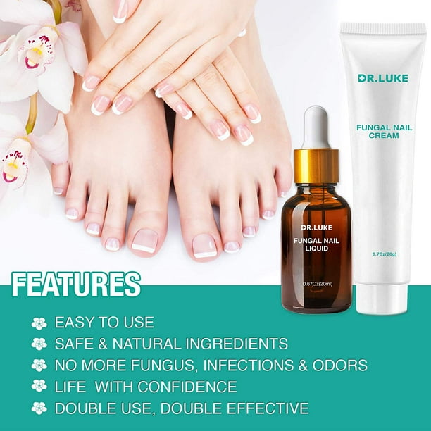 DR. LUKE Fungal Nail Treatment Kit, Nail Repair Solution & Nail Repair